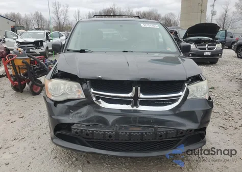 2012 Dodge Grand Caravan Sxt из США, поврежденный, VIN 2C4RDGCG5CR215736